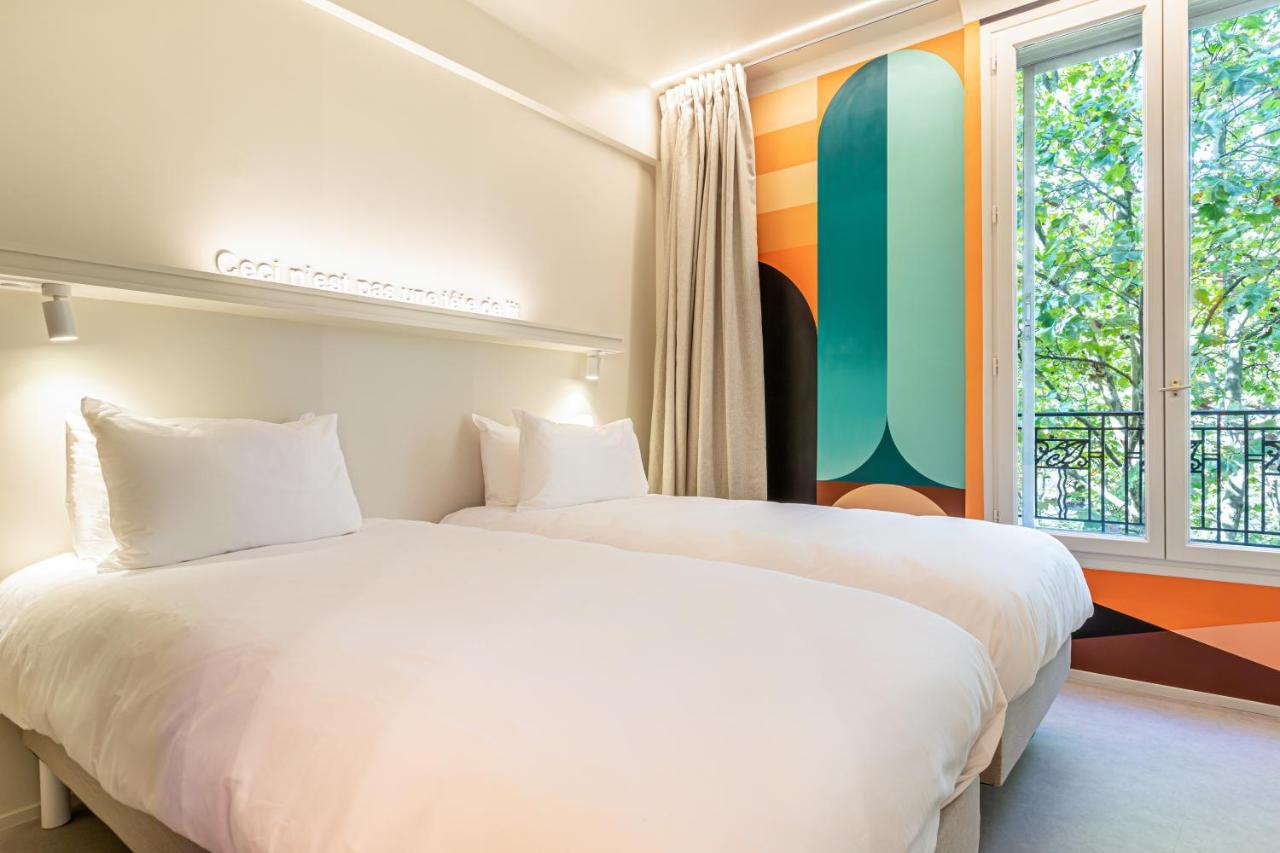 Graphik Montparnasse Hotel Paris Luaran gambar