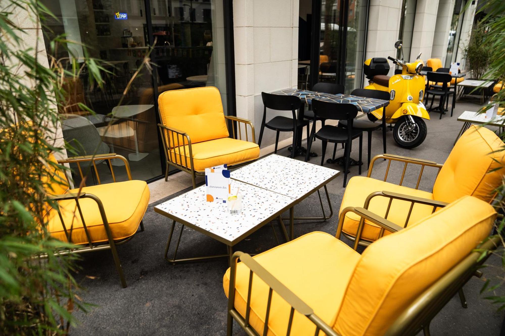 Graphik Montparnasse Hotel Paris Luaran gambar